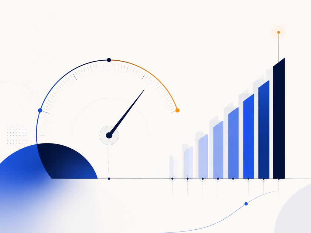 Illustration: Messlatte, Messuhr und Balkendiagramm